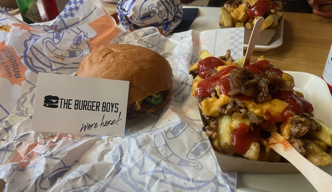 Burger + Fries @Drippy's