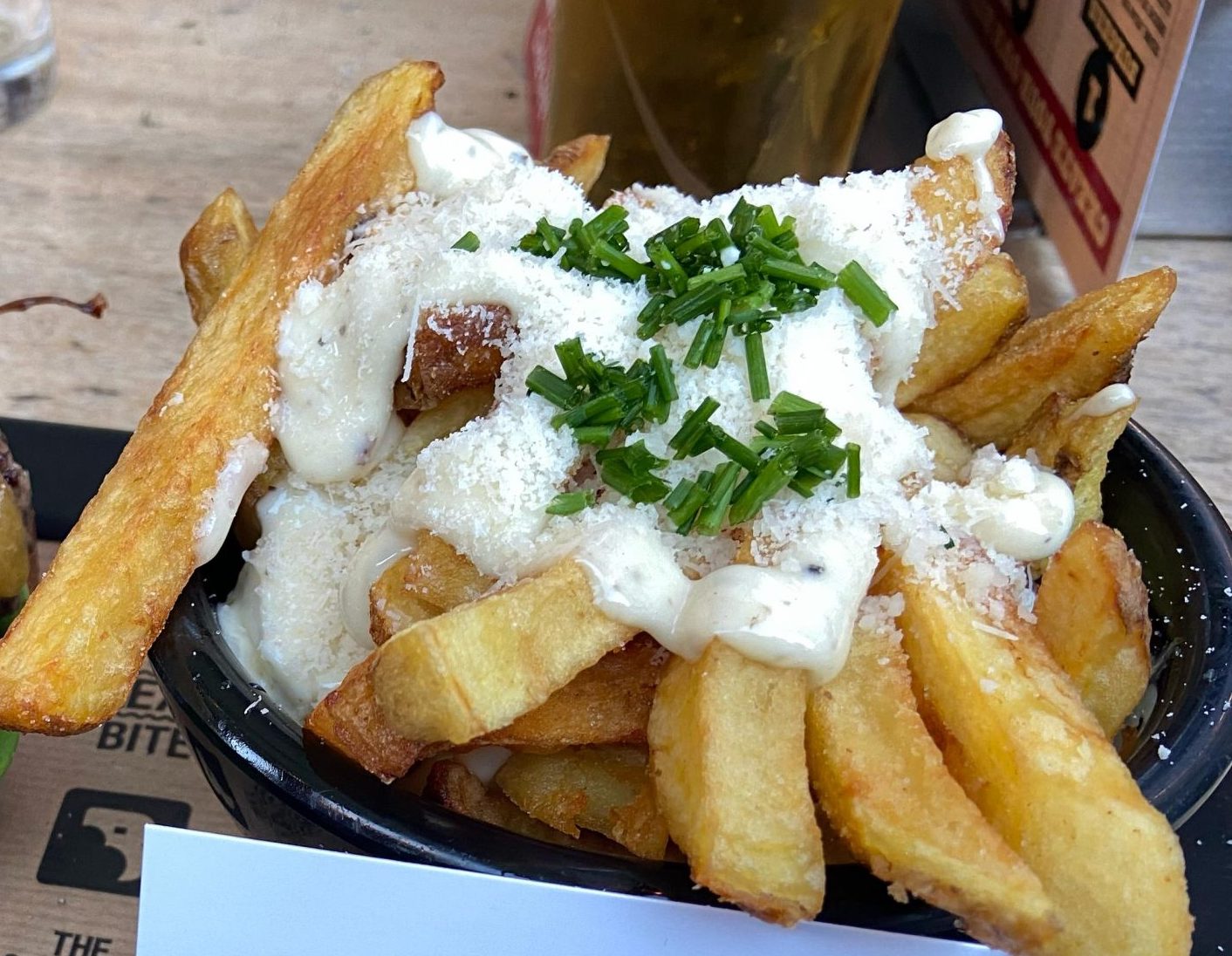 truffle & parmessan fries @Burgerbar (de Pijp)