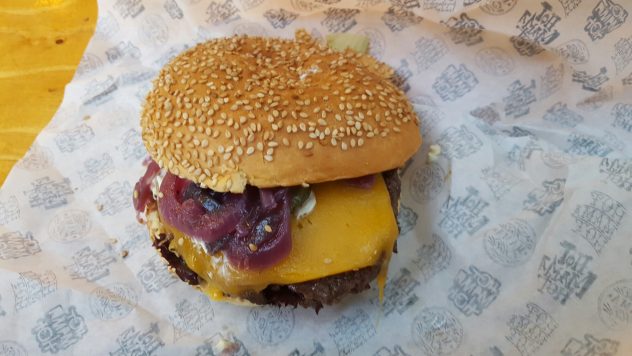 Classic beef burger